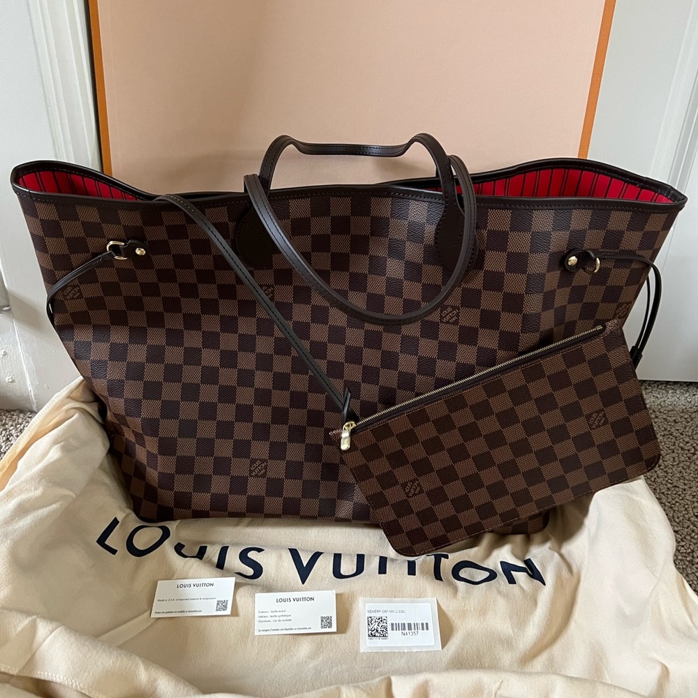 Louis Vuitton Neverfull GM in Damier Ebene
